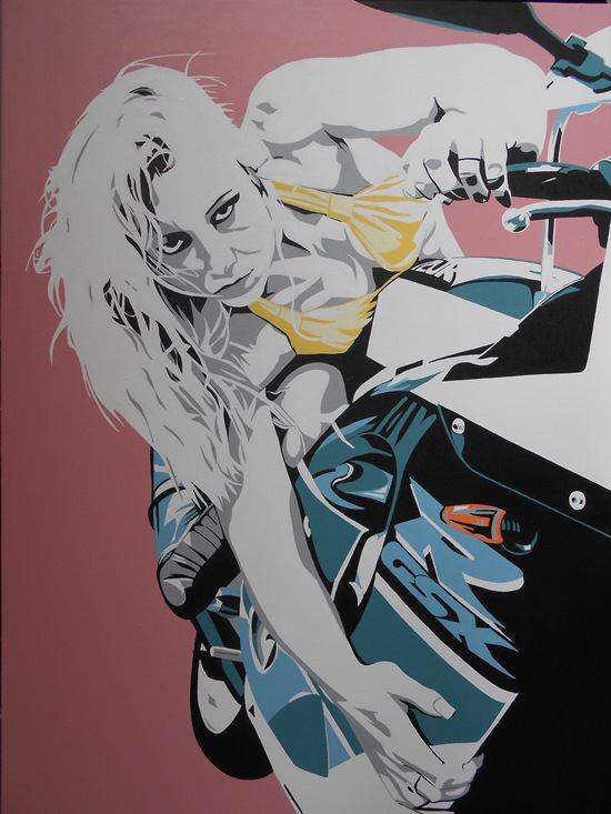 Eye of the tiger kunst maurice kummer