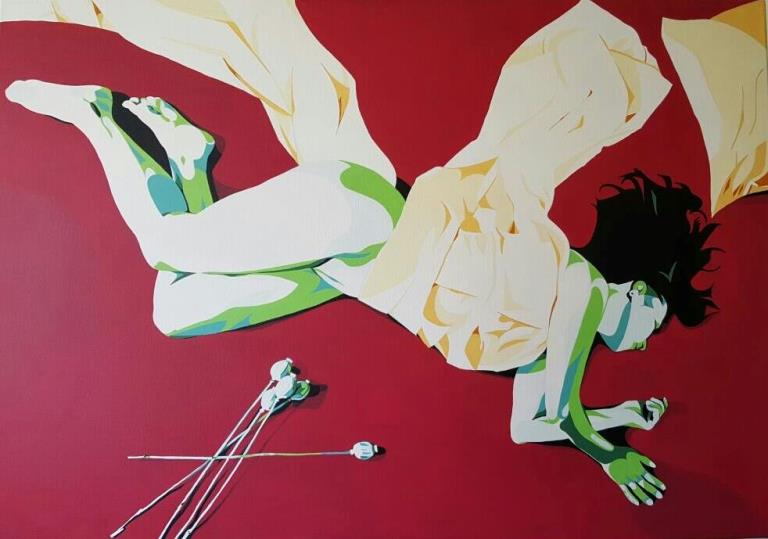 Sweet Dreams maurice kummer kunstwerken schilderij