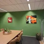 Kunst expositie bij Facility Point in Arnhem