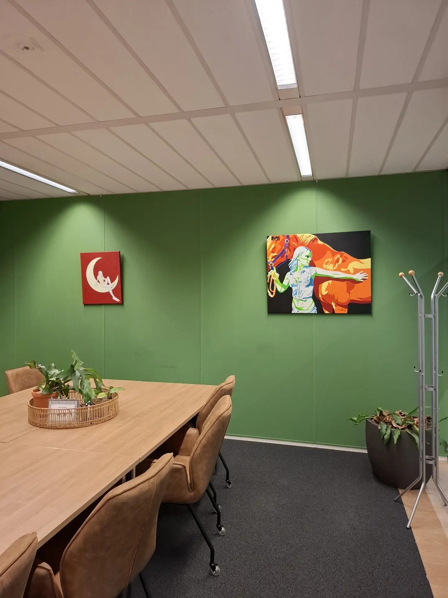 Kunst expositie bij Facility Point in Arnhem