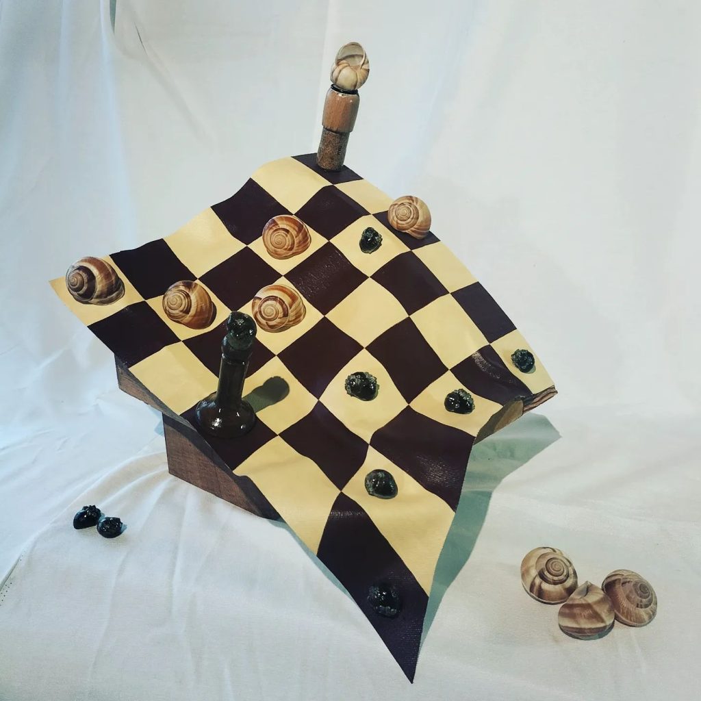 Assemblage My Favorite Game kunstwerk maurice kummer